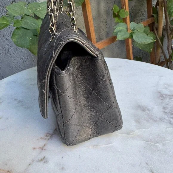 Chanel Mini Reissue 2.55 Single Flap Quilted Leather Crossbody - Picture 9 of 15